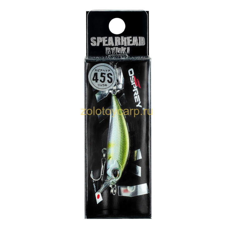 Воблер / Osprey / Spearhead RYUKI 45S / 45mm / 4.0g / 0-0.5м / ANA 4010