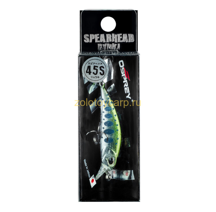 Воблер / Osprey / Spearhead RYUKI 45S / 45mm / 4.0g / 0-0.5м / ANA 4034