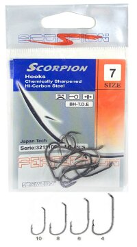 Крючки Scorpion / Siweida / Art. 3211106 / # 6 / ор