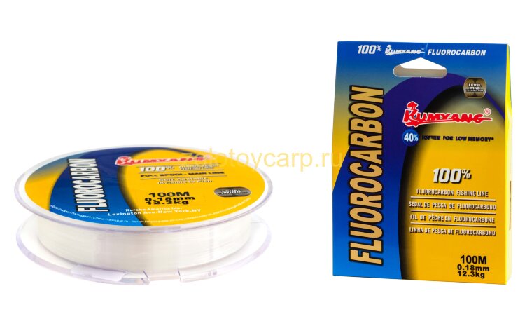 Леска FLUROCARBON / Kumyang / 100м / 0.50мм / 55.3кг Леска FLUROCARBON / Kumyang / 100м / 0.50мм / 55.3кг