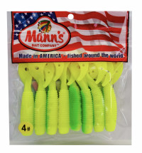 Силикон / Manns / Твистер / #4 / 8см / 8шт.